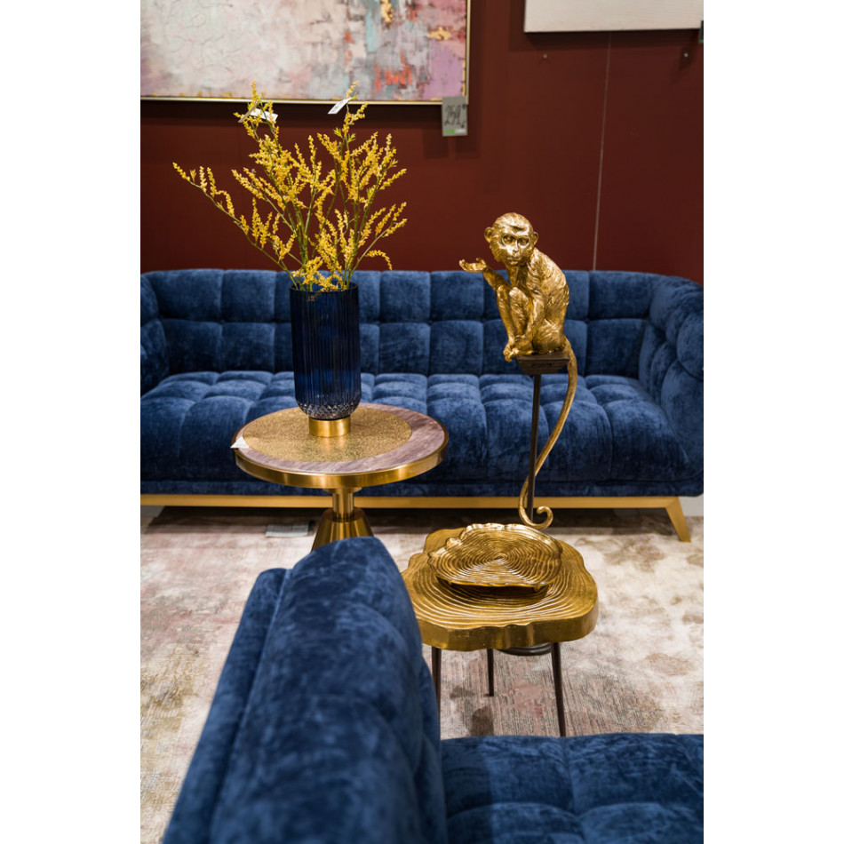 Table Lida, matt brass, 46x42cm