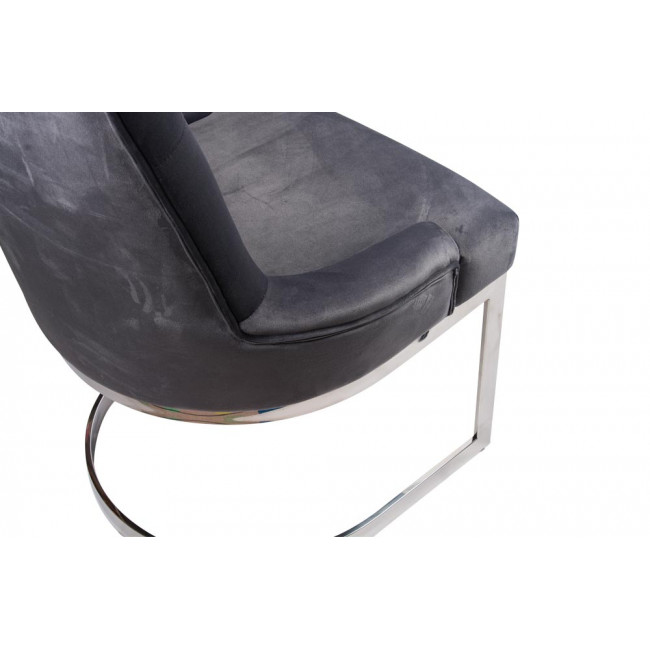Обеденный стул Aringo, серый, H93x59x56см, высота сиденья 48 см
