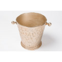 Wine cooler, aluminium, rose gold colour, H22x21.5x21.5cm 