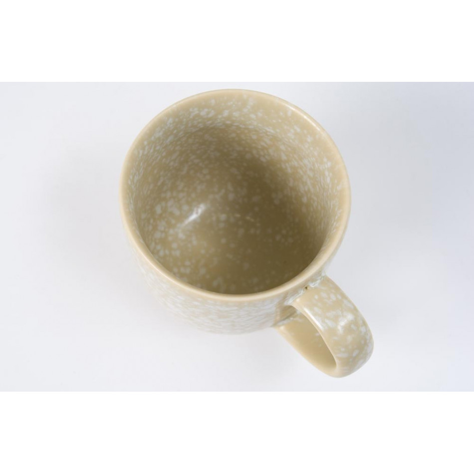 Mug Materia, with white pattern, H13.6cm, D10cm, 380ml