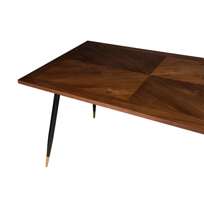 Обеденный стол Torija, шпон ореха, 140x80x76cm