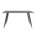 Обеденный стол Tromello, стекло/металл, 140x80x78cm