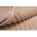 Полотенце бамбукового волокна Stripe, 70x140cm, серо-коричневый, 550g/m2