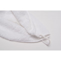 Bamboo towel Bamboo leaves, 70x140cm, white colour, 550g/m2
