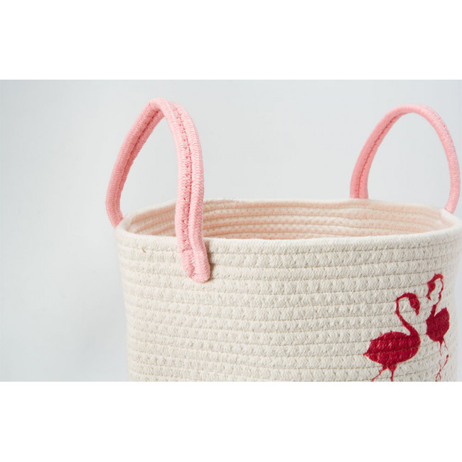 Basket Flamingo, D32x27cm