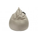 Bean Bag Splash Drop, beige colour, D69xH112cm, seat height 55cm
