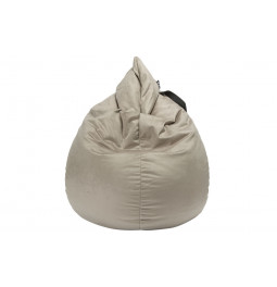 Bean Bag Splash Drop, beige colour, D69xH112cm, seat height 55cm