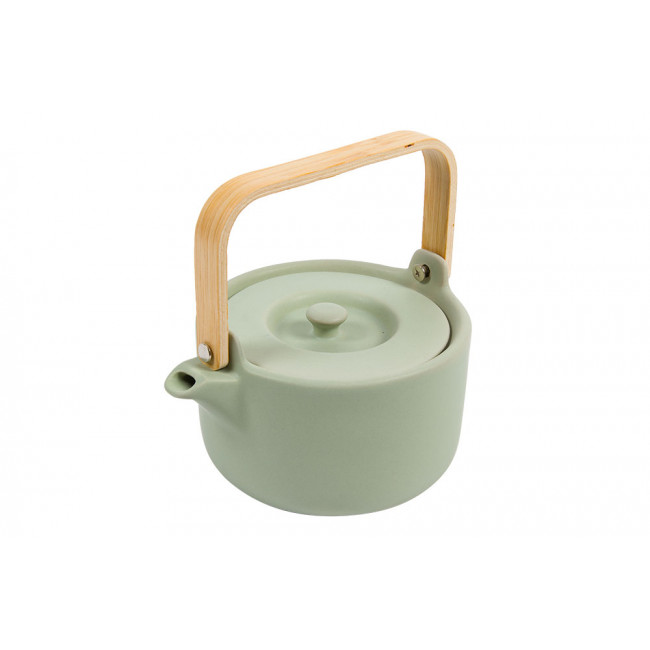 Чайник, зеленый, 800ml, H17cm D14cm