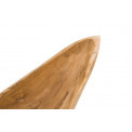 Teakwood Bowl  Leaf, 65x15x10cm