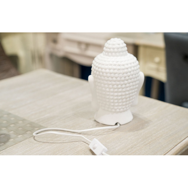 Table lamp Buddha head, H23x15.5cm, E14 40W