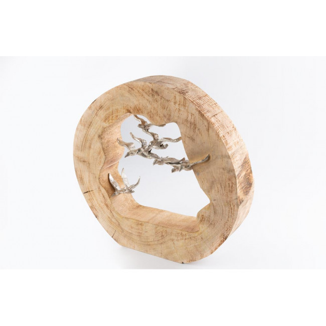 Decor Bird, mango, H35cm