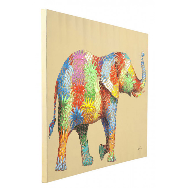 Картинка Touched Flower Elefant, 90x120cm