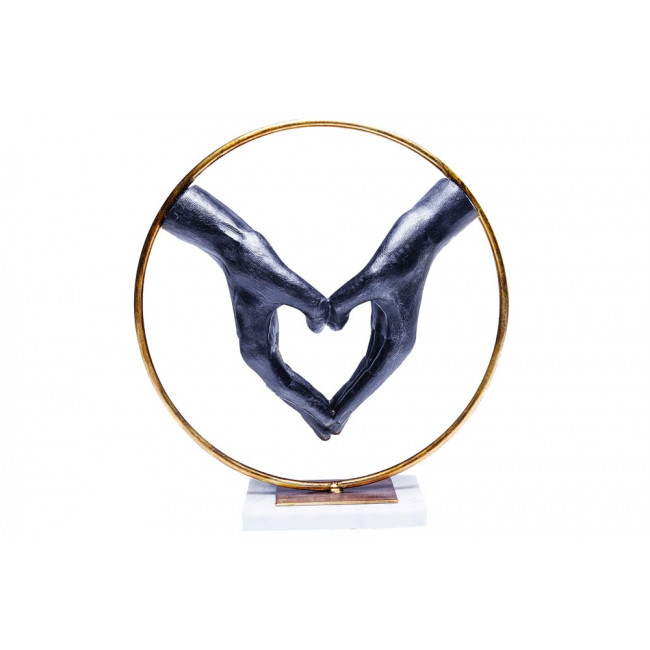Декоративная фигура  Heart Hand, D33x10.5cm