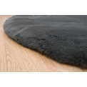 Carpet Laheaven, graphite tone, D120cm