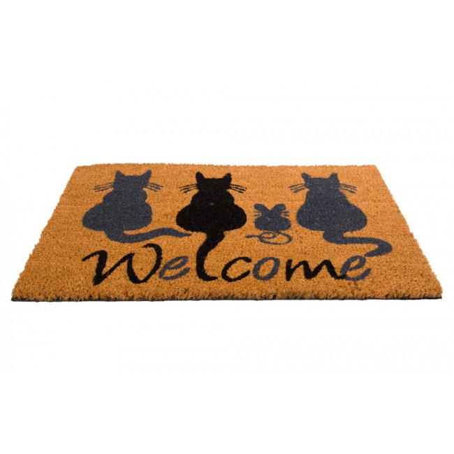Door matt Welcome cats, kokoss, 40x60cm