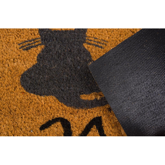 Придверный коврик Welcome cats, кокосовый, 26x75cm