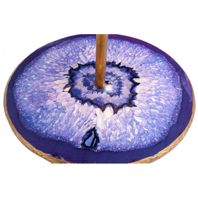 2 Tier Serving Plate, metal, 23x25cm