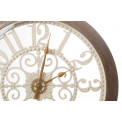 Настенные часы, коричневые/золотистые , D51cmx4.8cm