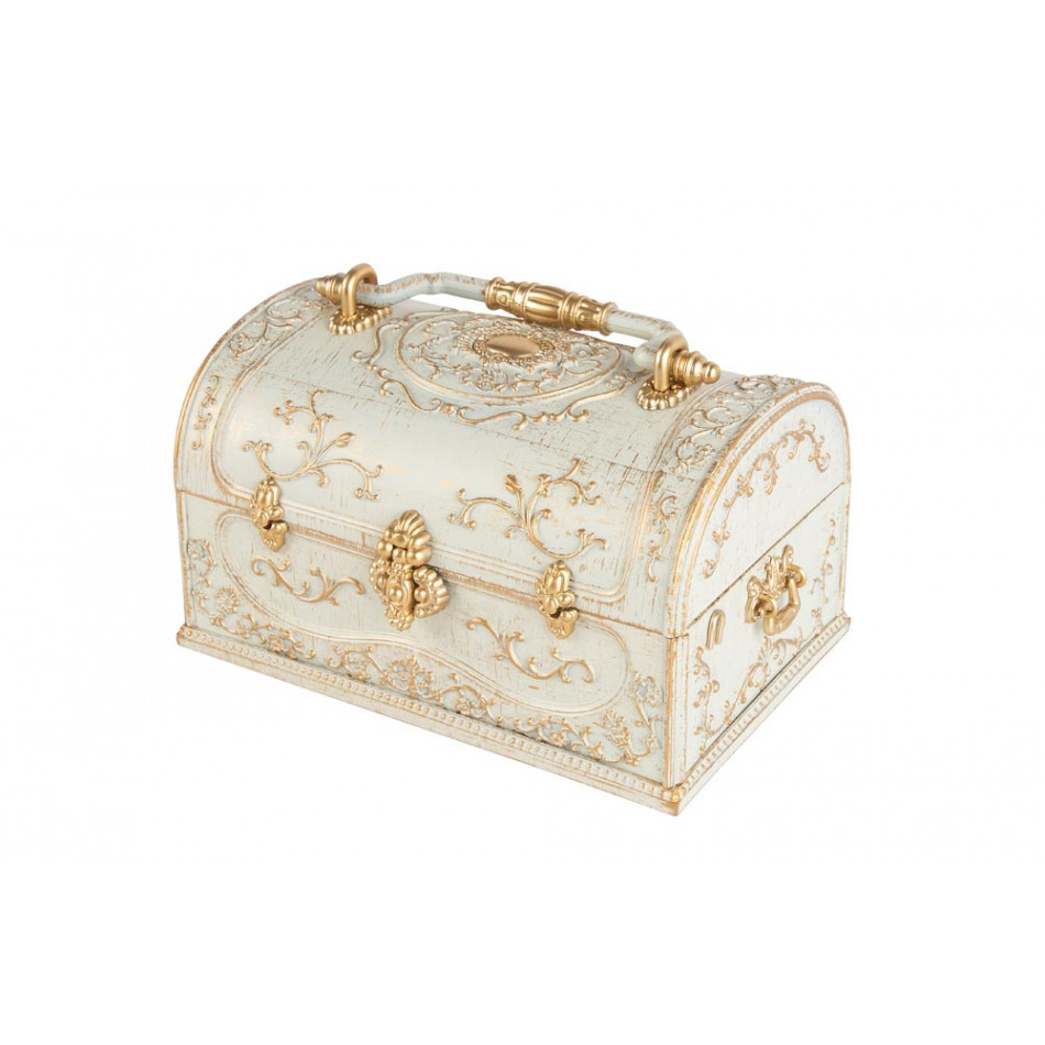 Music box with with mirror, 11.5x17x11cm