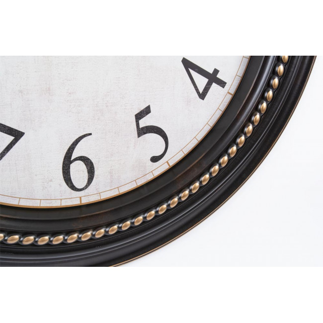 Настенные часы Irvine, коричневые, D76см