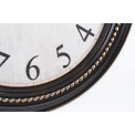 Настенные часы Irvine, коричневые, D76см