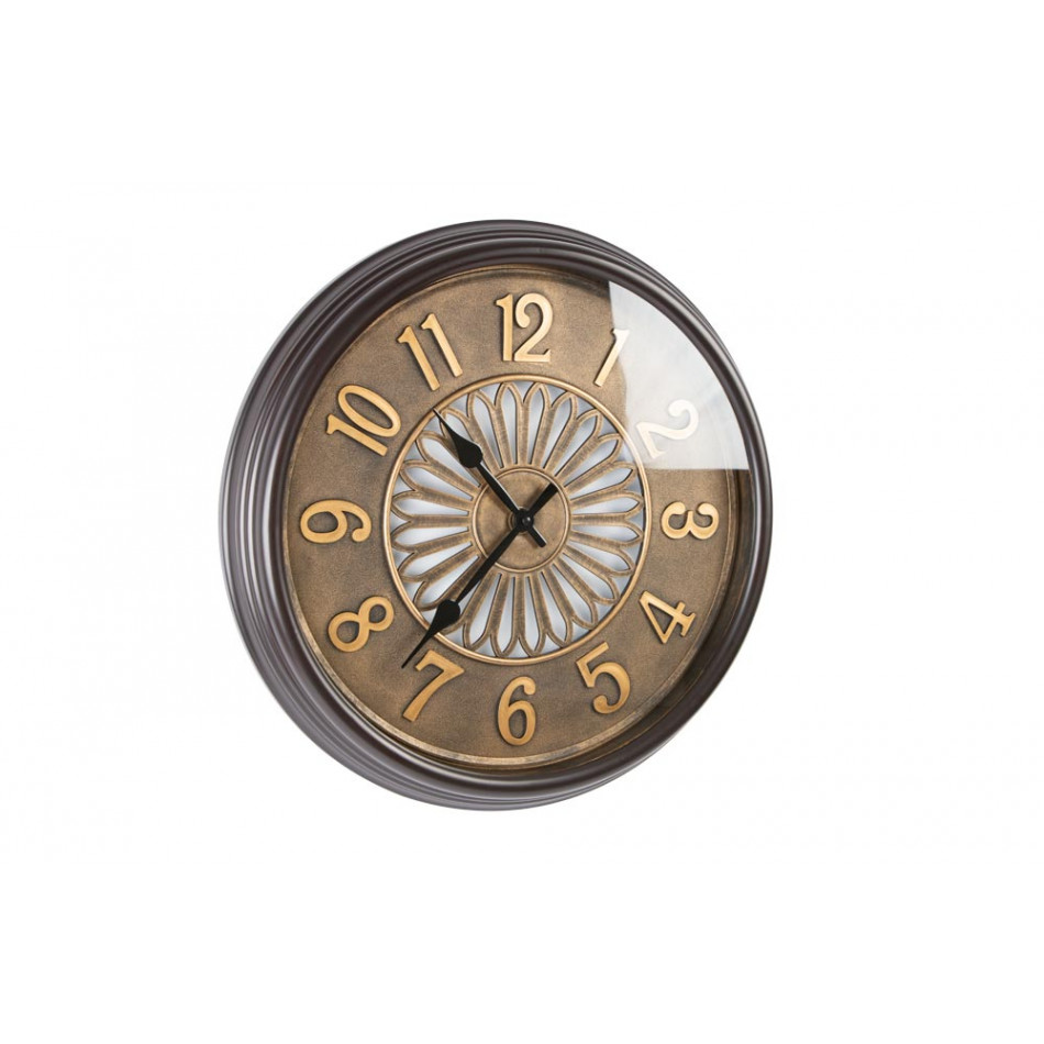 Настенные часы Antique, золотистые/ черные, D51,5x5см