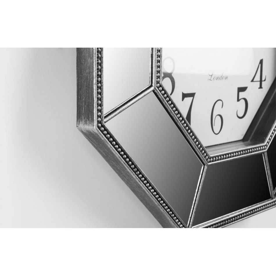 Настенные часы Antique, цвет черный / серебристый, D40x4см