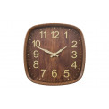 Настенные часы Inline, коричневые, D30.5cm x5cm