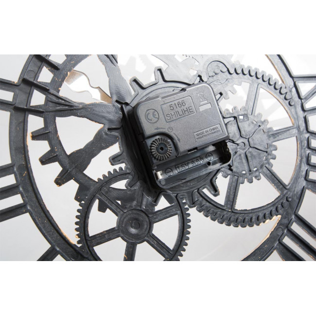 Wall clock Antique, ivory/golden, D51x5cm