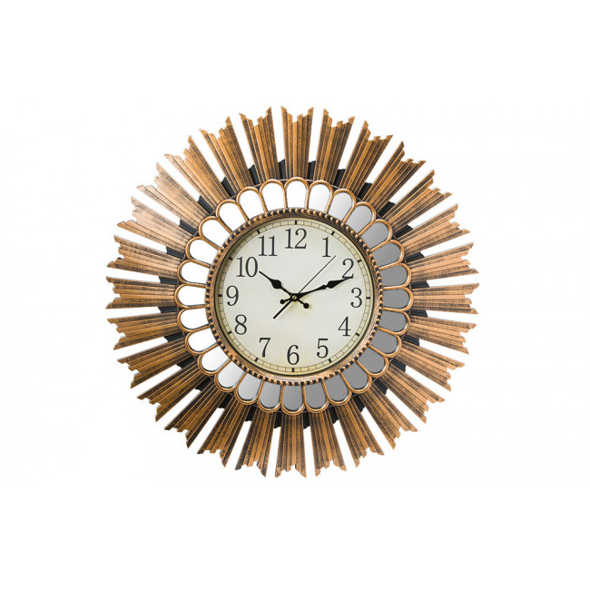 Wall clock Antique gold, D70cm