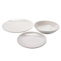Tableware set, 18 pcs., ceramic, D27cm, D20cm