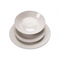 Tableware set, 18 pcs., ceramic, D27cm, D20cm