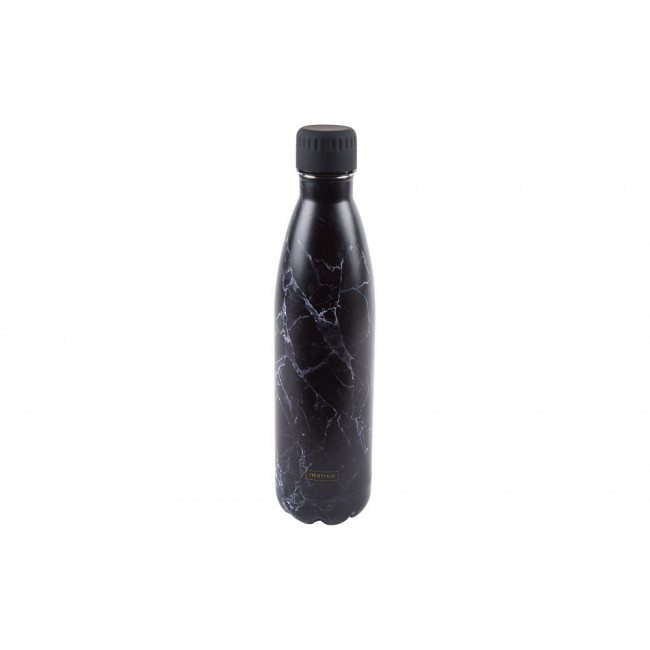 Бутылка для воды, черная, H31xD7.5cm, 750ml