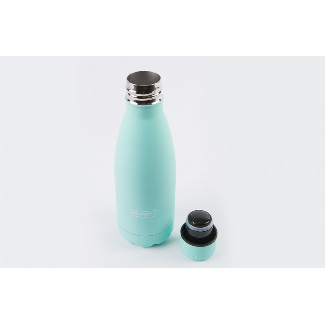 Бутылка для воды, бирюзовый, H22xD7cm, 350ml