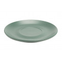 Saucer Fika, green colour, D14cm 