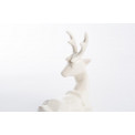 Decorative figurine Deer lying, porcelain, 9cm