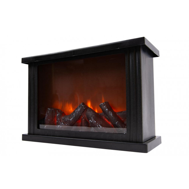 Mini LED Fireplace with imitation of fire, 30x11x20cm