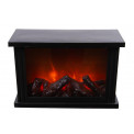 Mini LED Fireplace with imitation of fire, 30x11x20cm