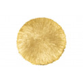 Placemat, golden color, D40cm