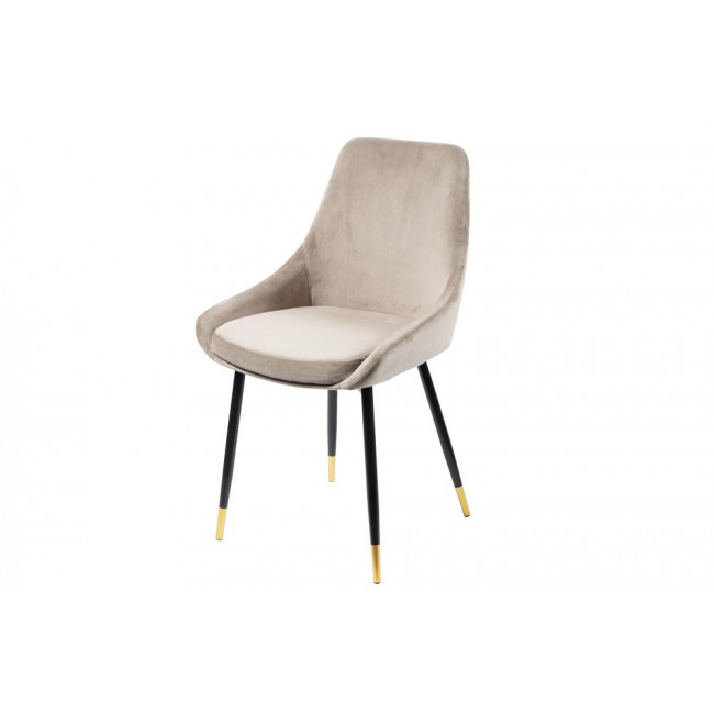 Chair Santana, light grey, H-86x56x56cm, seat H-46cm