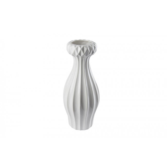 Vase  Fereza, white, 13.7x33.3cm