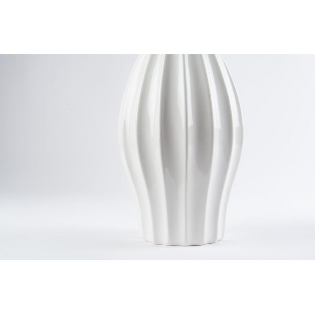 Vase  Fereza, white, 13.7x33.3cm