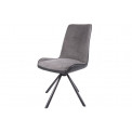 Chair Dallas 360 swivel, taupe, 60x50x90cm, seat height 48cm