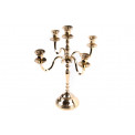 Candle holder Verena, champagne/golden, h40cm, D30cm