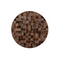 Leather carpet  Blesbok, round D150cm