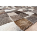 Leather Carpet, grey 2109, 140x200cm