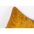 Бархатная наволочка Celebrity 29, золотой цвет,  с отделкой, 45x45cm