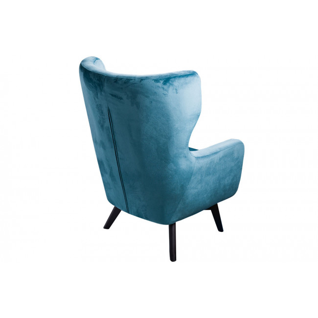 Кресло Dunkel, синий цвет, H103x76x80cm, высота сиденья 50cm