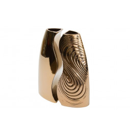 Vase Combo admire, golden, 22.5x12x30cm