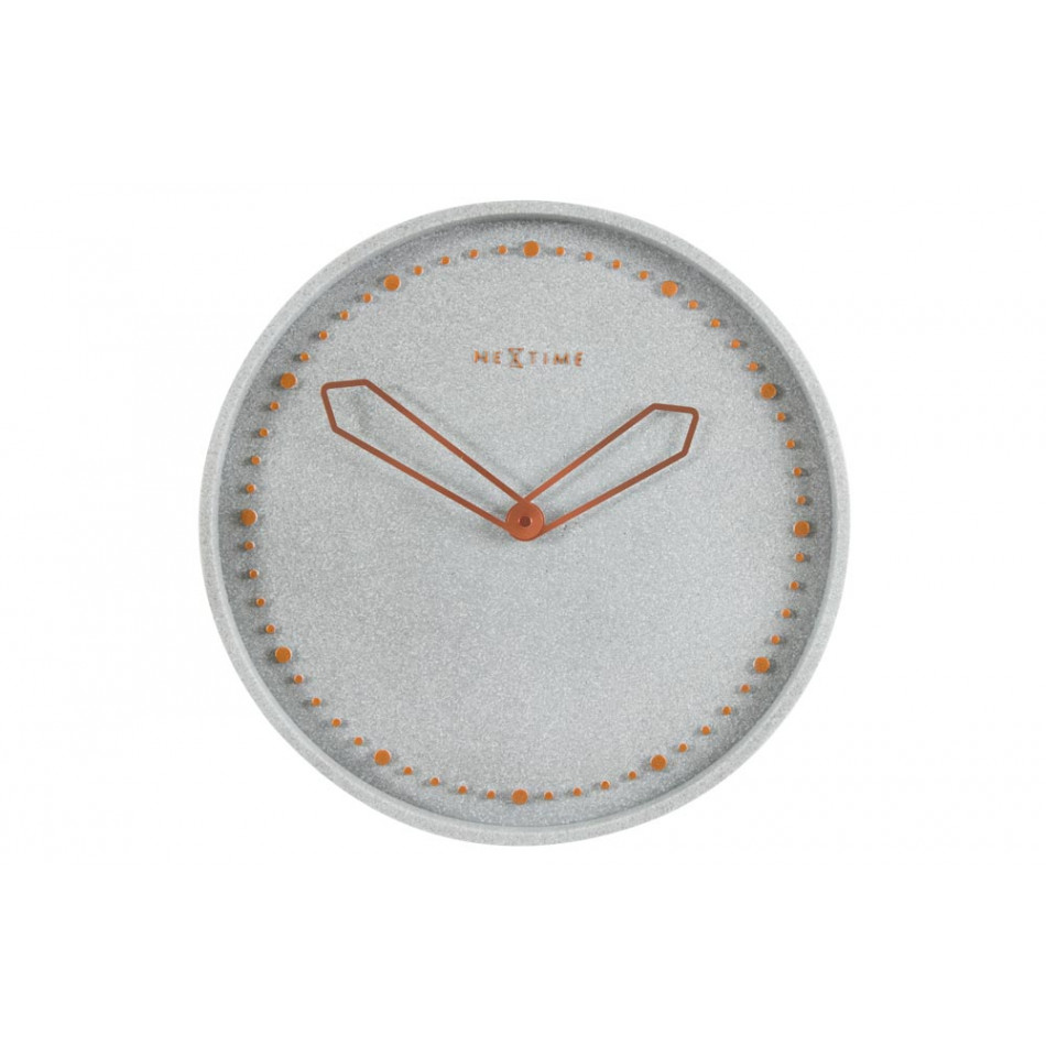 Wall clock Cross, grey, D35cm